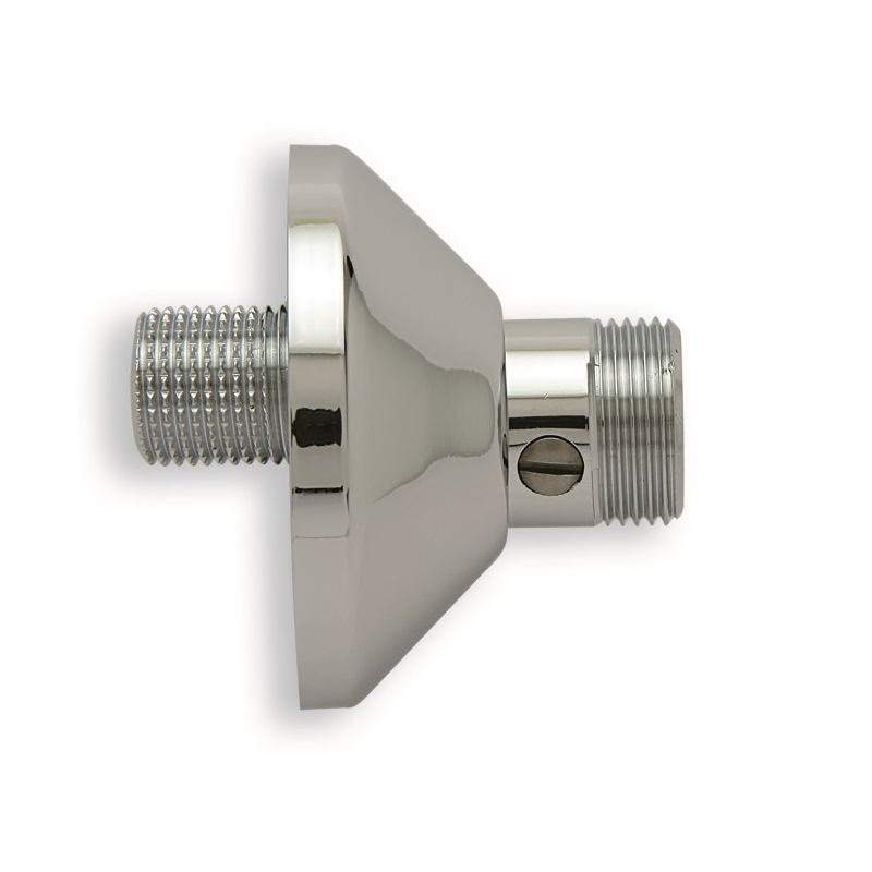 ECCENTRICI OT.CROM. 1/2" C/ROSONE E VALVOLA SFERA 