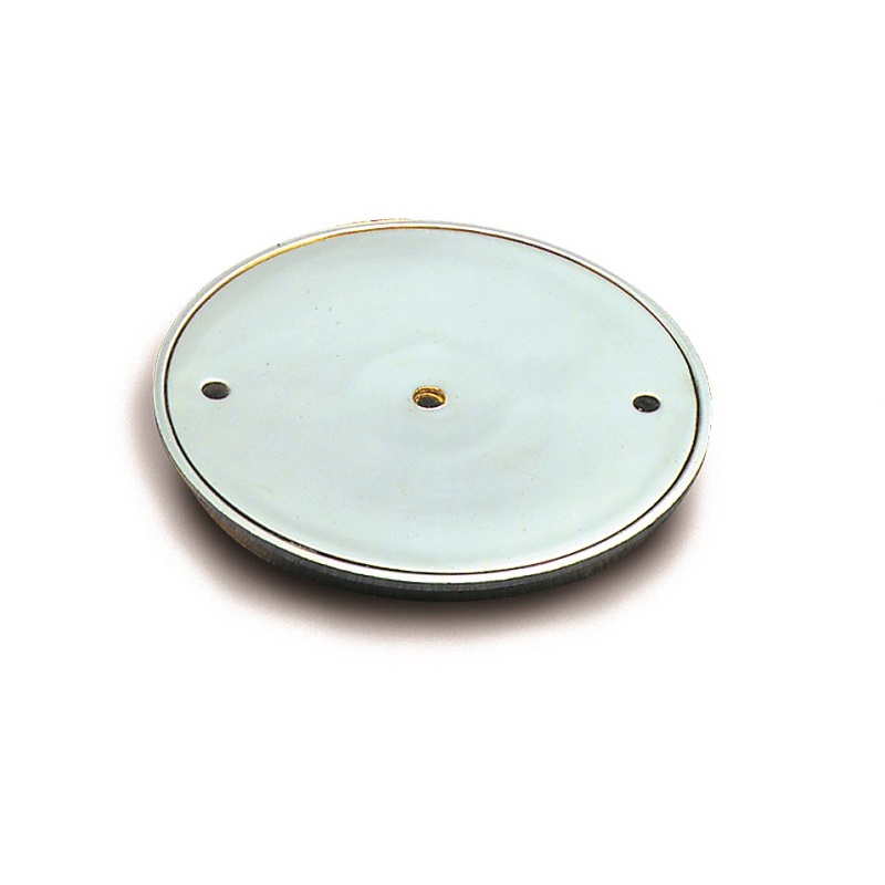 TAPPI PAVIMENTO 3 FORI OTTONE CROMATO-mm.100 