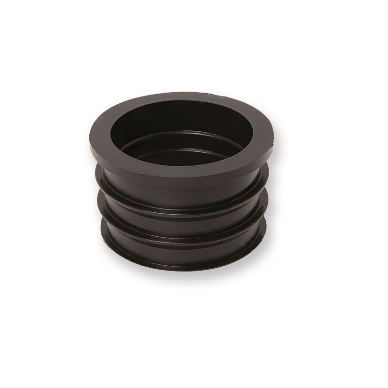 RIDUZIONI IN GOMMA NERA P/RACCORDO TUBI mm.63x50 