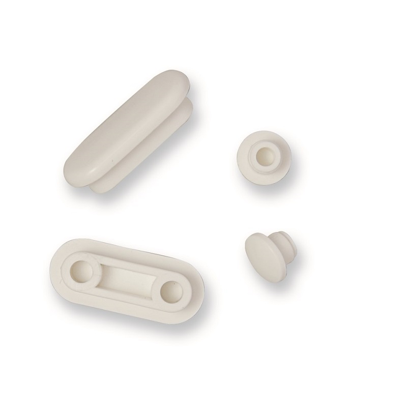 KIT PARACOLPI SEDILI WC 2 OVALI + 2 FUNGHETTI 
