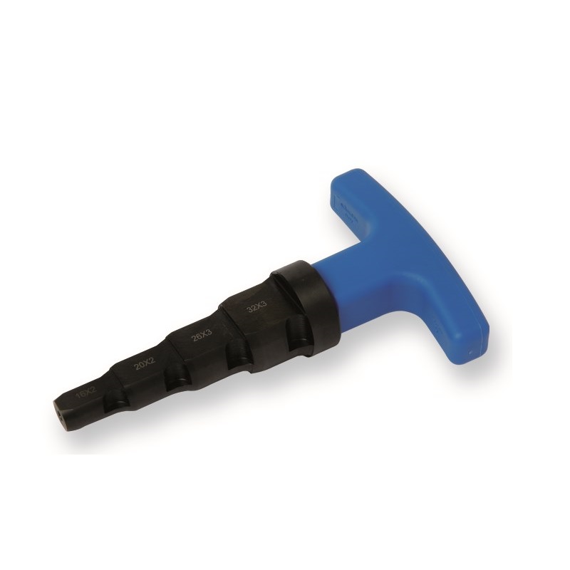 SVASATORE ACCIAIO P/TUBI MULTISTR. mm.16-20-26-32 