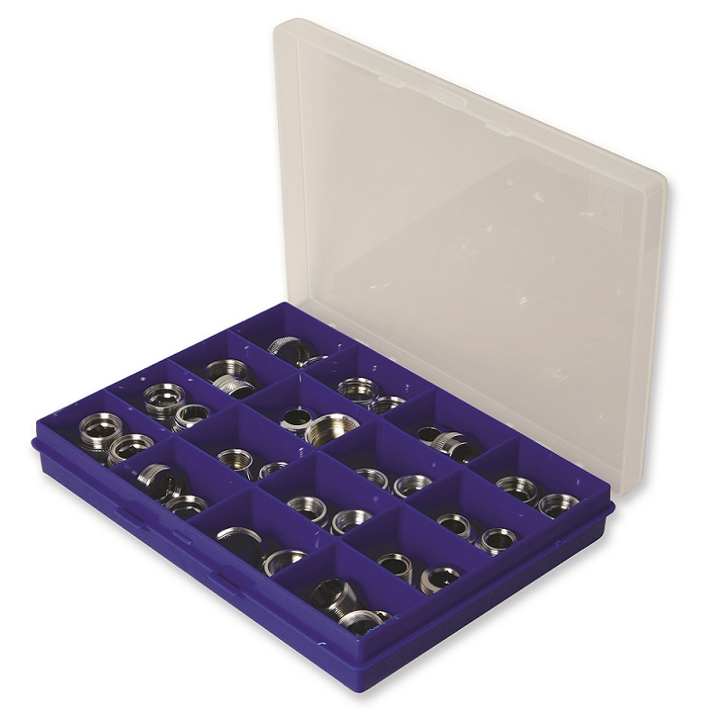 ASSORTIMEN. 34 RIDUZIONI OTT. CROM. PER AERATORI 