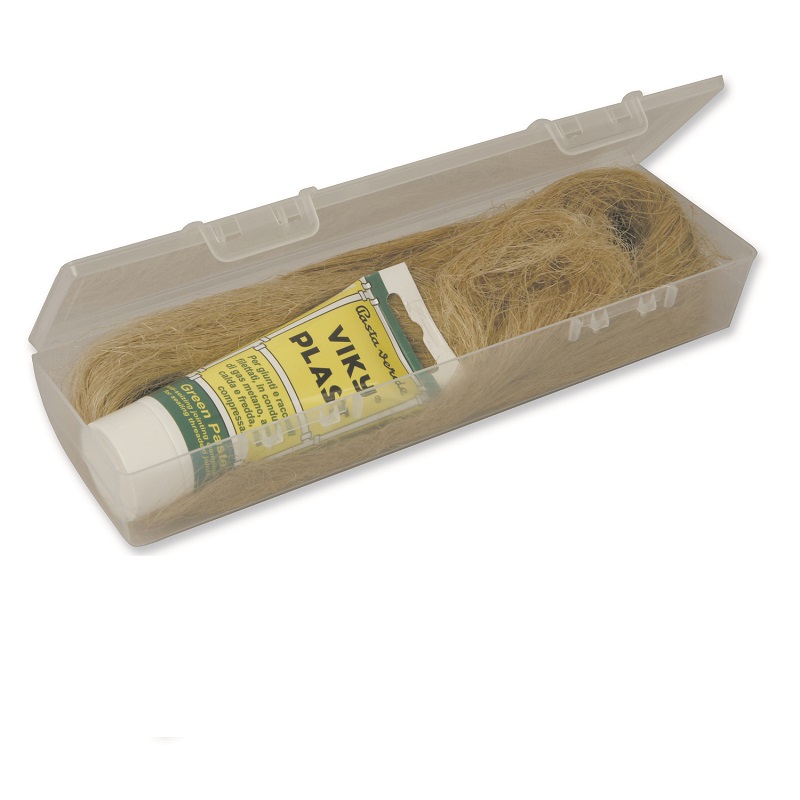 KIT gr.100 PASTA VERDE gr.70 LINO PER FILETTI 