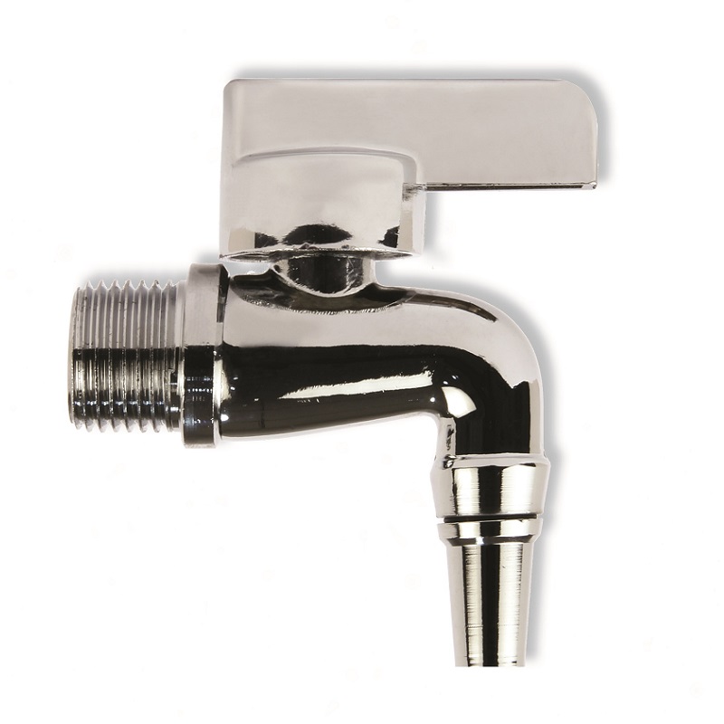 RUBINETTI OTT.CROM. 1/2" A SFERA-RIEMPIBOTTIGLIA 