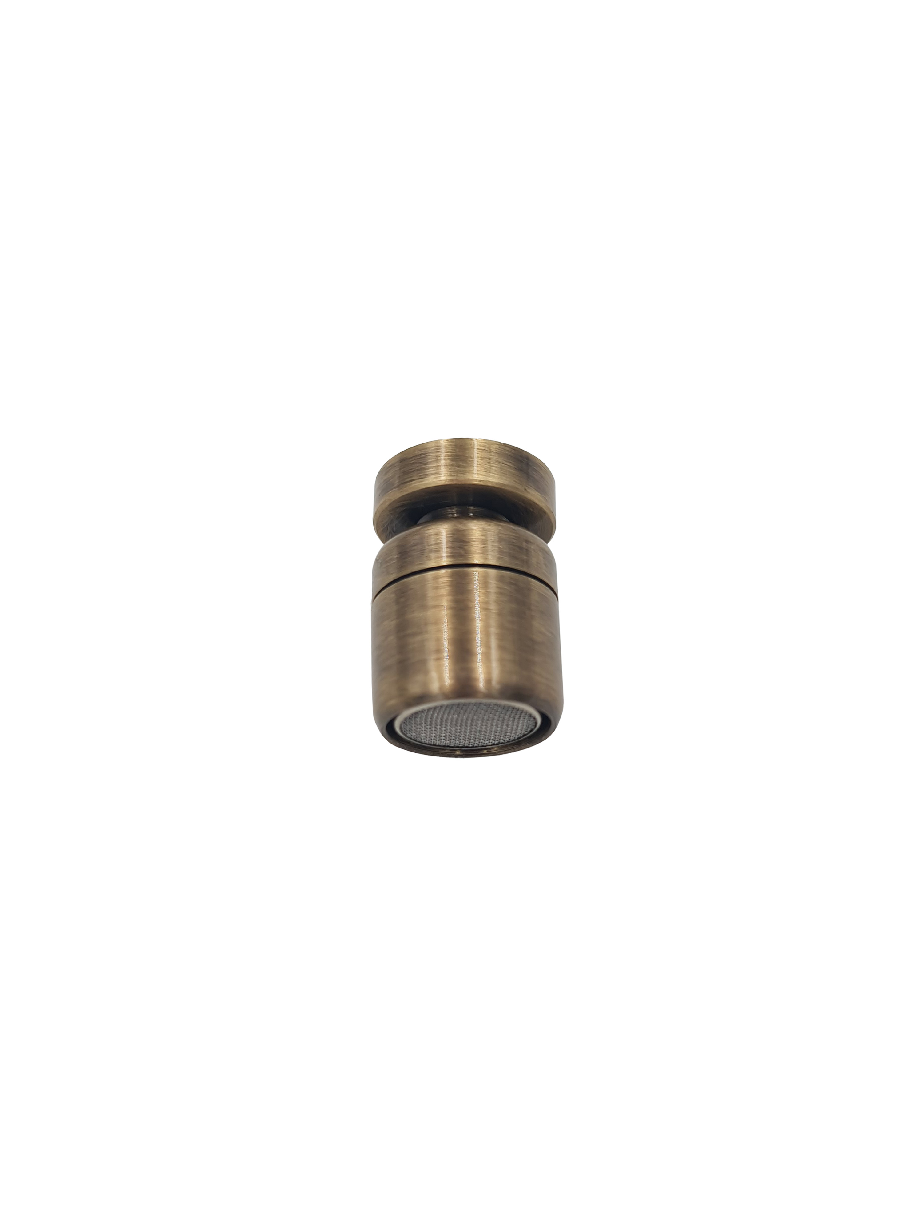 AERATORI OTTONE BRONZATO C/SNODO FILETTO F 22/1 