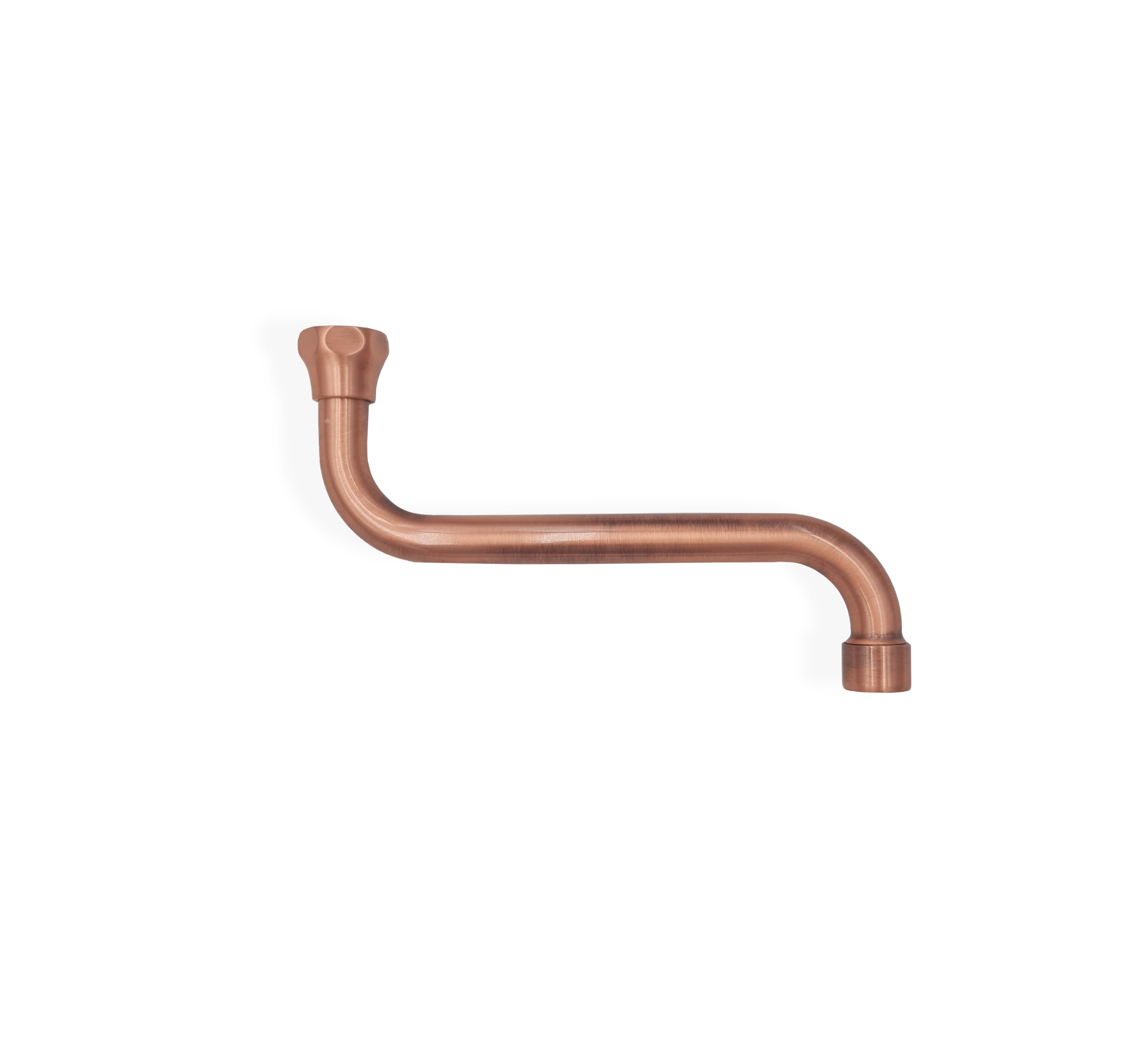 CANNE LAVELLO UNIVERSALI OTTONE RAMATO - cm. 20 
