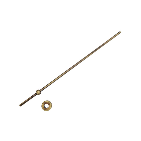 ASTINE BRONZATE mm.300 C/SFERA d.12 COMPLETA DI DADO E GUARNIZIONE NYLON 