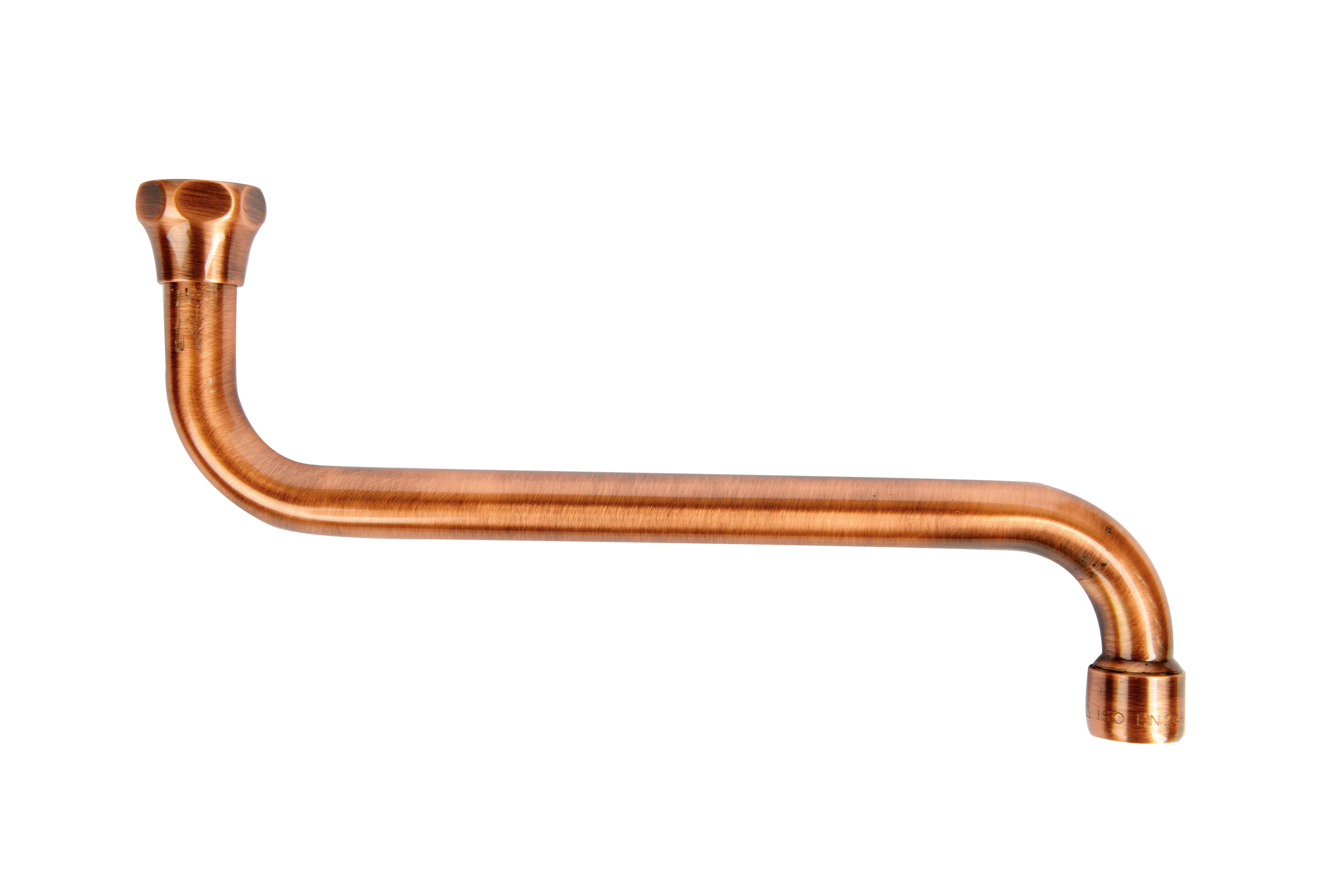 CANNE LAVELLO UNIVERSALI OTTONE RAMATO - cm.25 