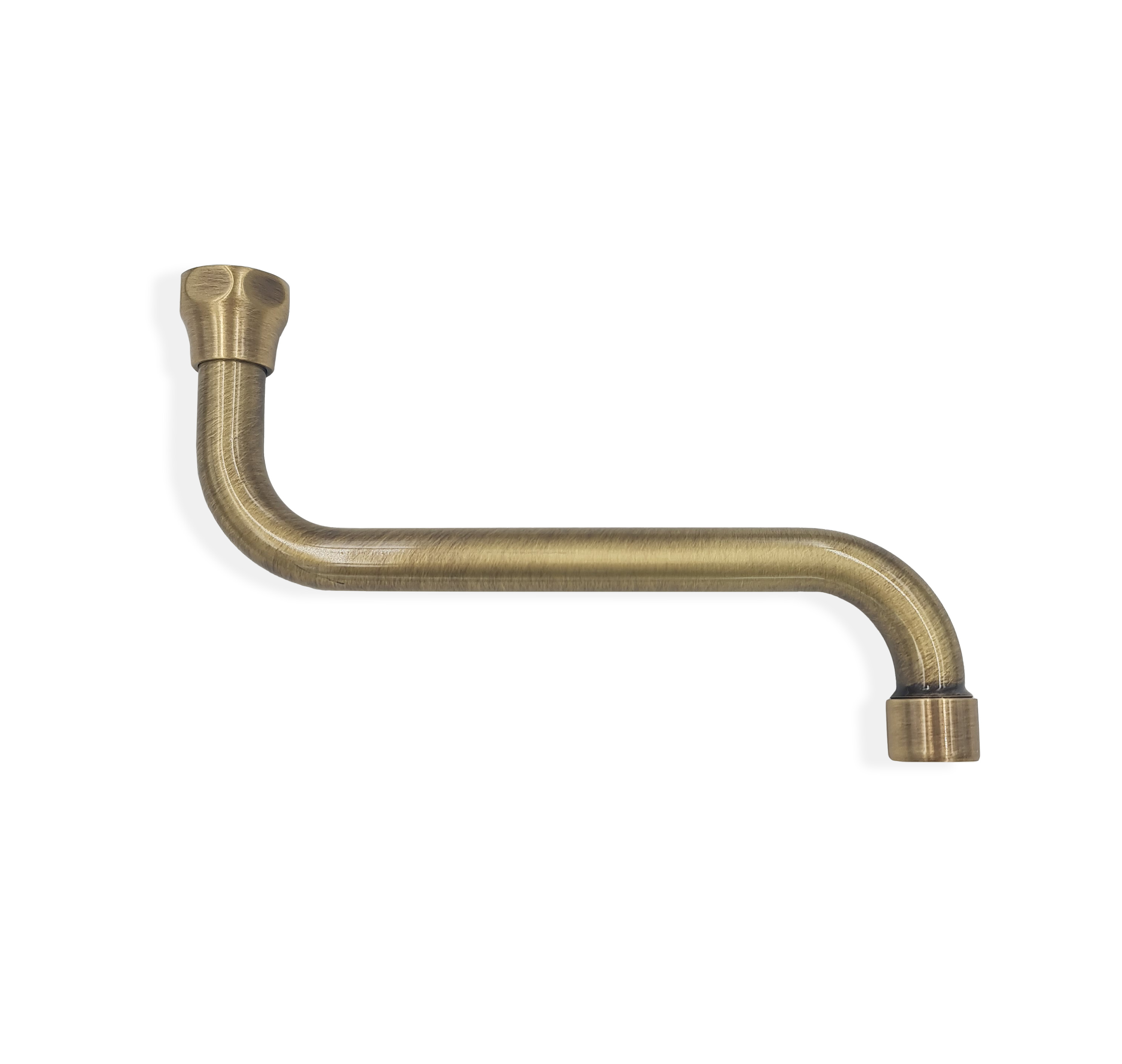 CANNE LAVELLO UNIVERSALI OTTONE BRONZATO - cm.20 