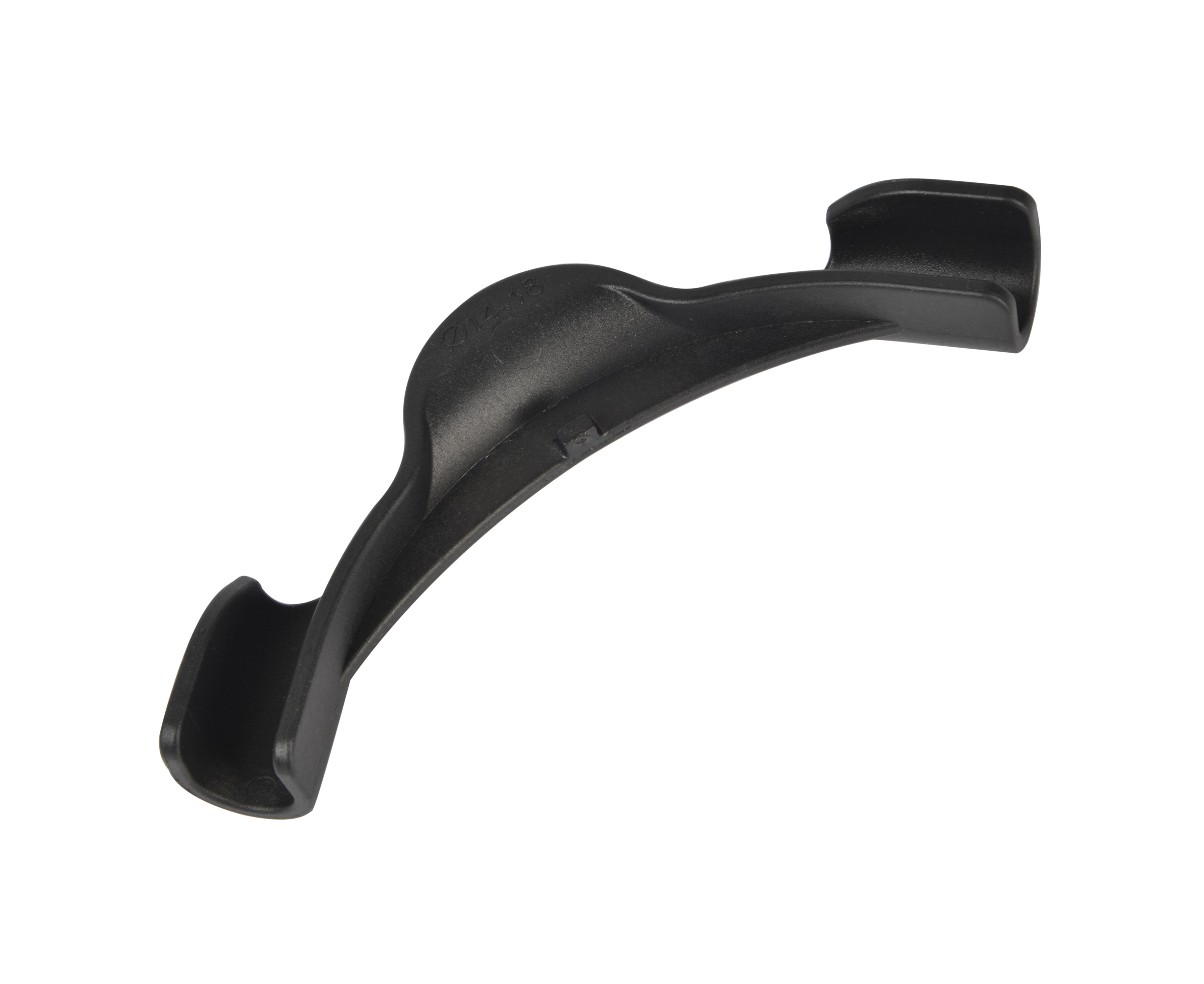 CURVE IN PLASTICA NERA PER TUBI mm.14/18 