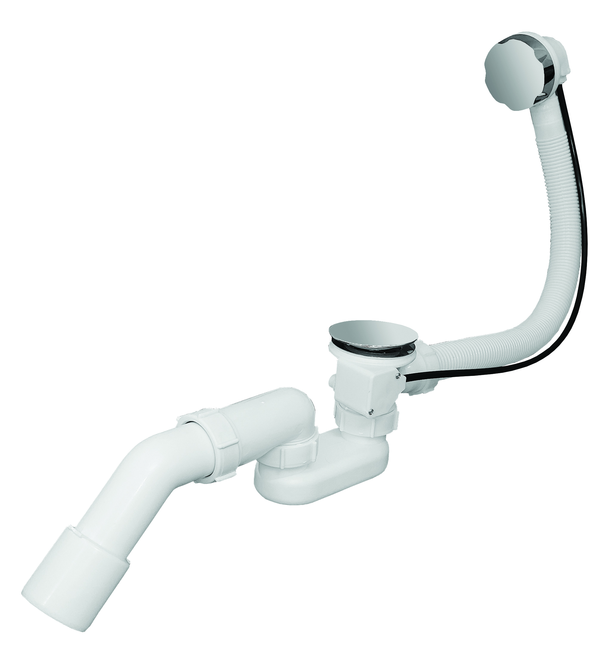 COLONNA SCARICO VASCA TIPO AUTOMATICO IN PVC 