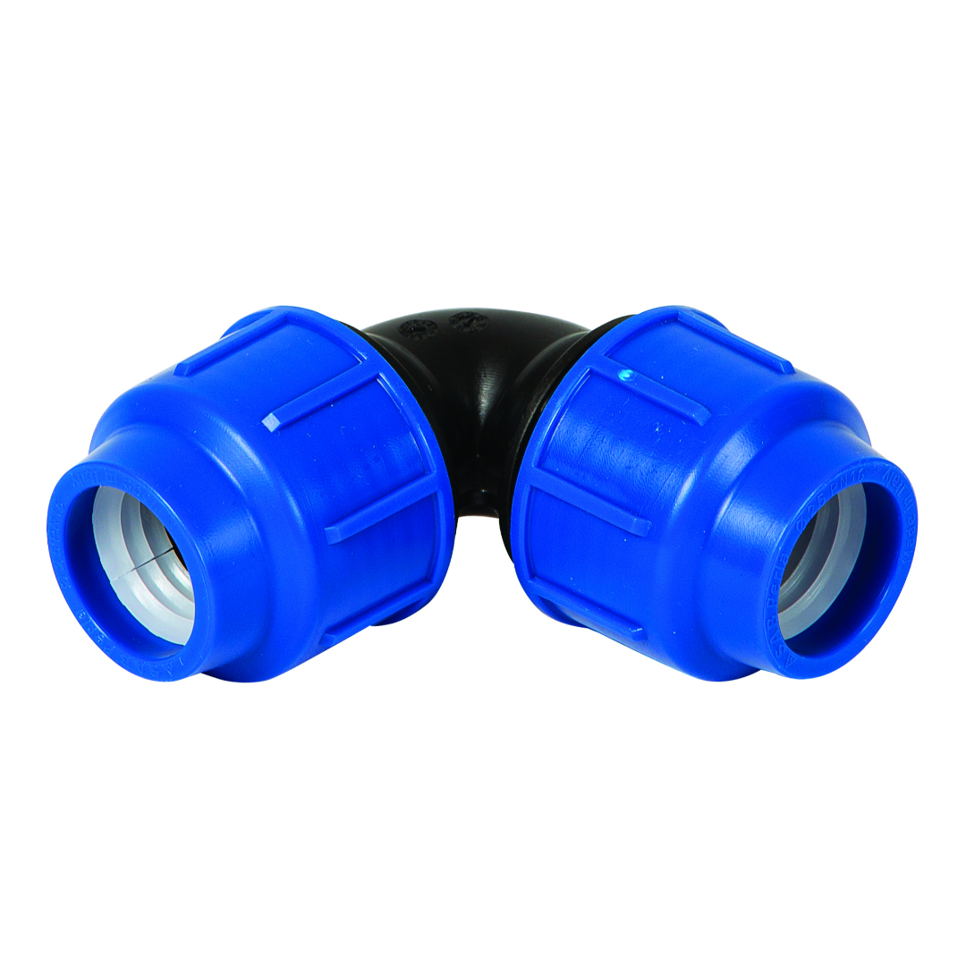 GOMITI A COMPRESSIONE 90° DIAMETRO mm.20x20 