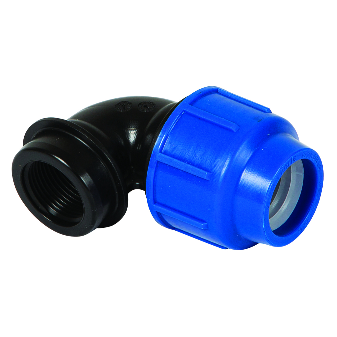 GOMITI A COMPRESSIONE 90°, F3/4" X mm.32 