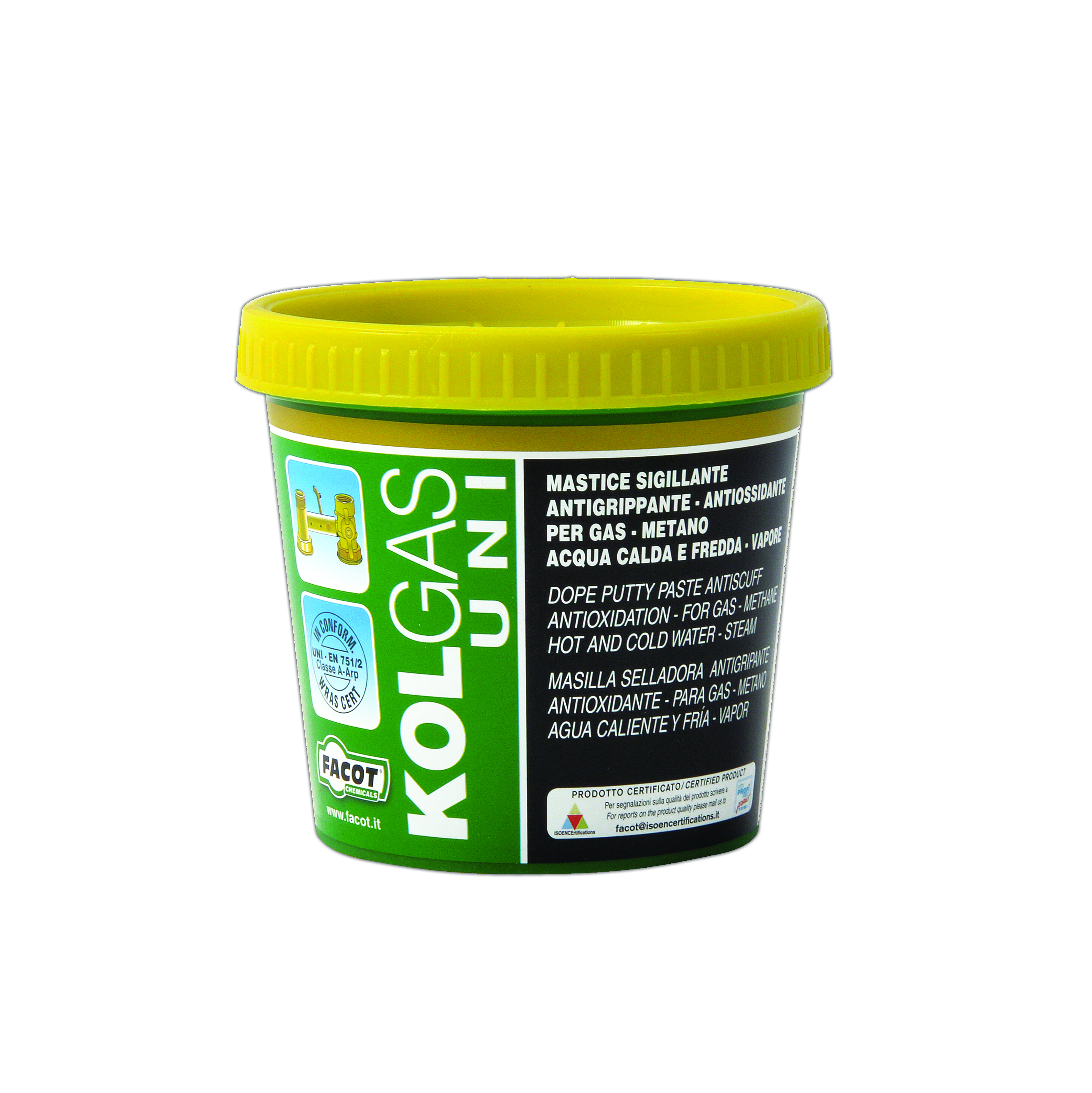 BARATTOLI gr. 400 PASTA SIGILLANTE "KOLGAS-UNI" 