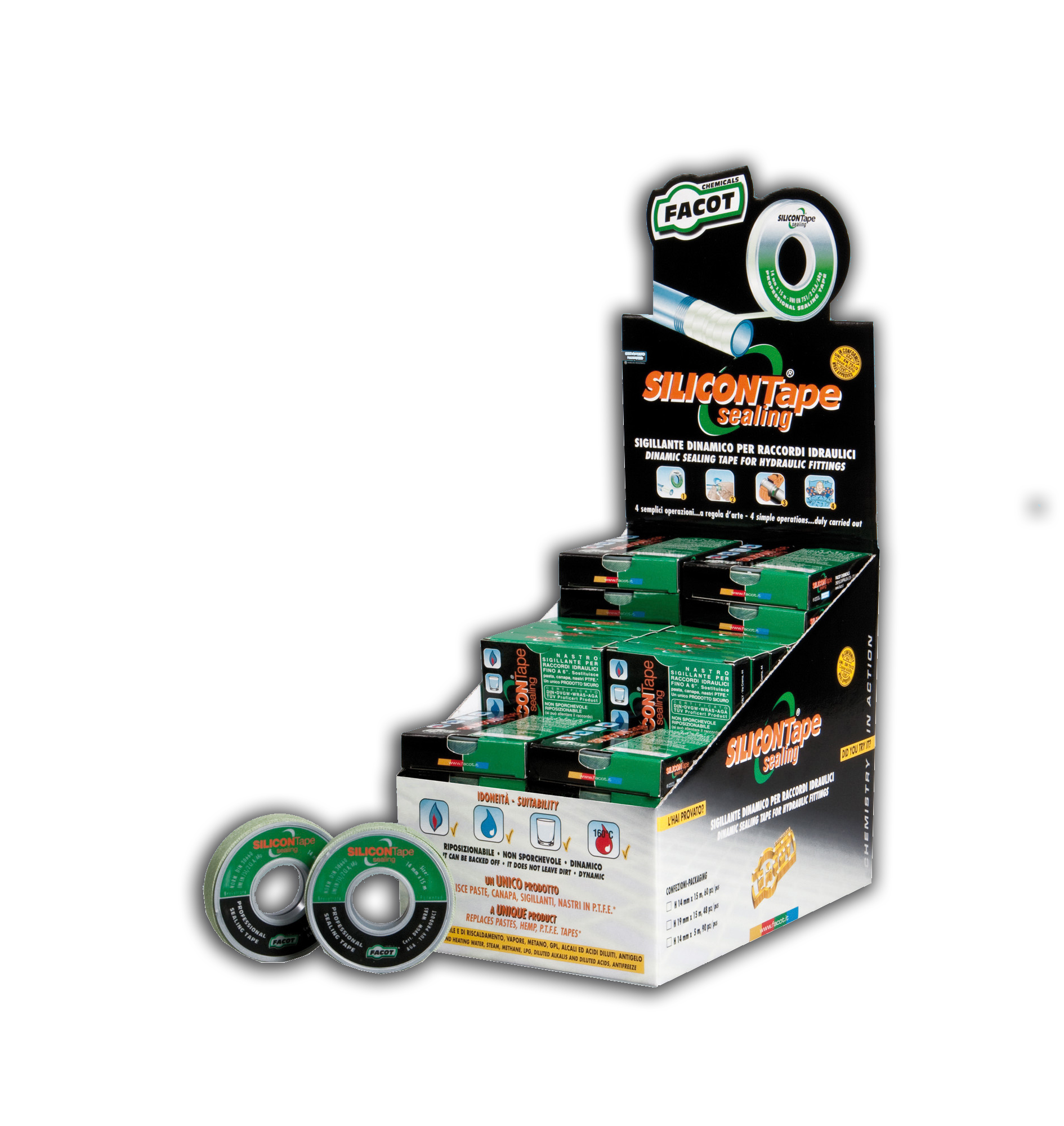 NASTRO SIGILLANTE "SILICON SEALING TAPE" 