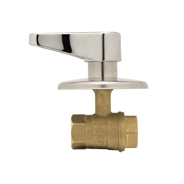 VALVOLE INCASSO A SFERA FF1/2"X1/2" CON MANIGLIA 