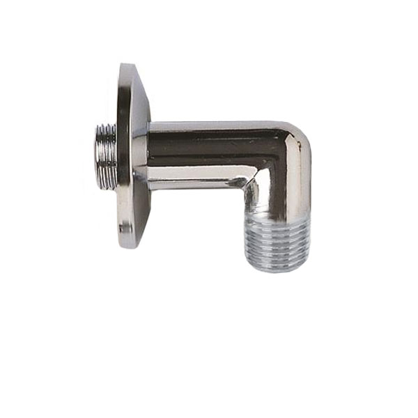 GOMITI MM 1/2"X3/4" CON ROSONE IN ACCIAIO INOX 