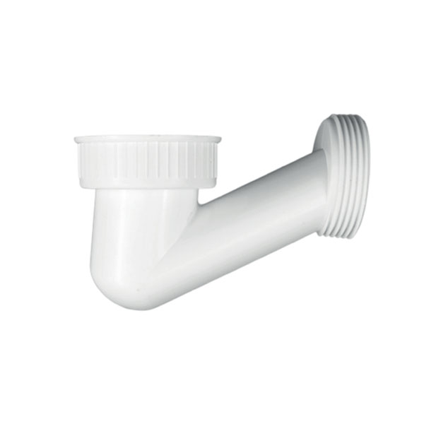 CURVE 30° MF 1"1/2, IN POLITENE BIANCO 